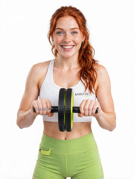 Rueda Abdominal Doble Follow Fit – Ejercicio Core, Abdomen y Estabilidad