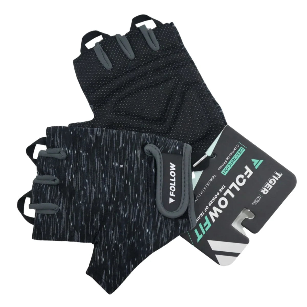 Guantes de Fitness y Gimnasio Antideslizantes Línea Tiger