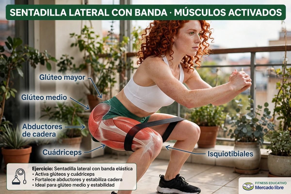 Set de 5 Bandas Elásticas Mini Loop + Bolso